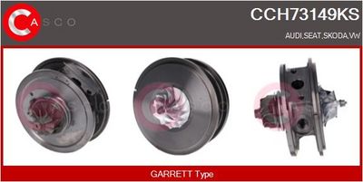 Skupina trupu, turbodmychadlo CASCO CCH73149KS