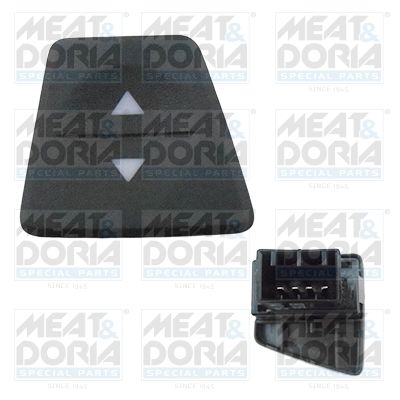 Выключатель, стеклолодъемник MEAT & DORIA 26252 для FIAT PANDA