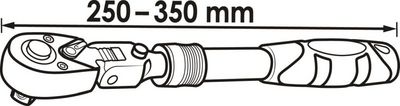 Prepínacia račňa VIGOR V6638N