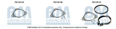 Монтажен комплект, филтър за прах/сажди BM Catalysts FK11511