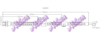 Тормозной шланг KAWE H6589 для KIA MAGENTIS