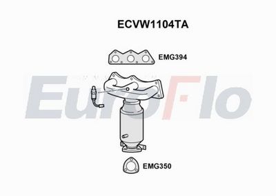 Katalizator EUROFLO 03D253020FX