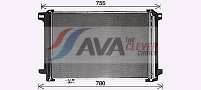 CONDENSATOR CLIMATIZARE AVA Clever Choice MSA5450D 2