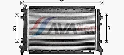 RADIATOR TEMPERATURA SCAZUTA INTERCOOLER