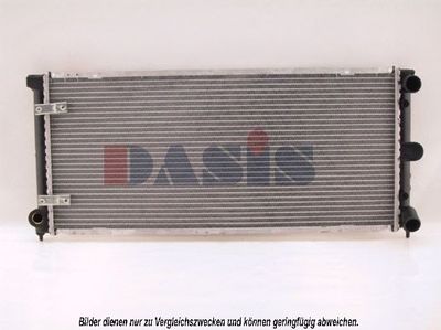 Радиатор, охлаждение двигателя AKS DASIS 330160N для SEAT TOLEDO
