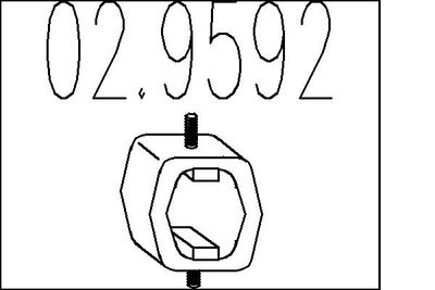 TAMPON CAUCIUC AMORTIZOR ESAPAMENT