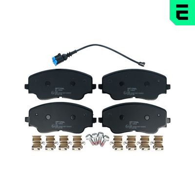 BREMSBELAGSATZ SCHEIBENBREMSE