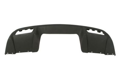 Bumper valance Achter (zwart) past: CHEVROLET CORVETTE C6 01.05-09.13