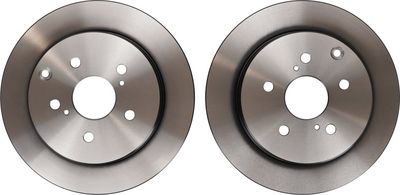 Brake disc Achter Links/Rechts past: TOYOTA COROLLA VERSO 1.6-2.2D 04.04-03.09