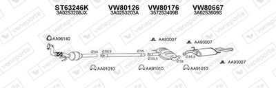 SISTEM DE ESAPAMENT VENEPORTE 800438