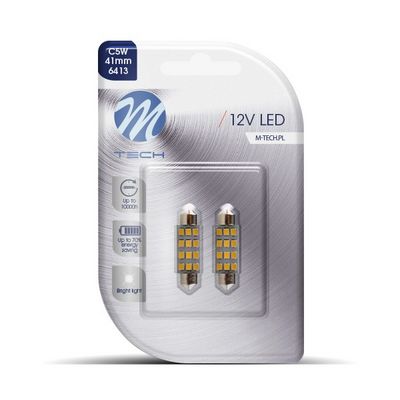 Ampoule, feu éclaireur de plaque M-Tech