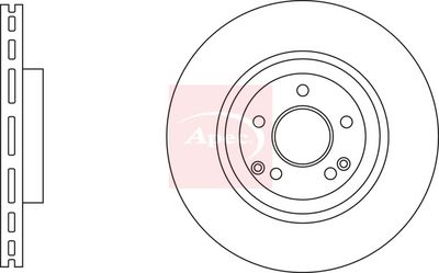 APEC Brake Disc DSK3295