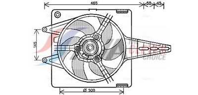 LüFTER MOTORKüHLUNG