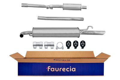 Глушитель выхлопных газов конечный Faurecia FS25401 для FIAT SEICENTO
