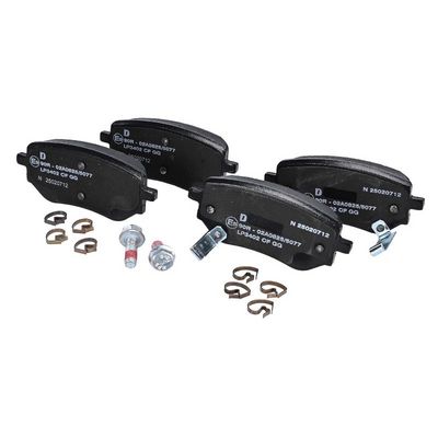 BREMSBELAGSATZ SCHEIBENBREMSE DELPHI LP3402