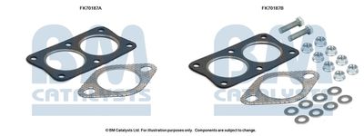 Монтажен комплект, изпускателна тръба BM Catalysts FK70187