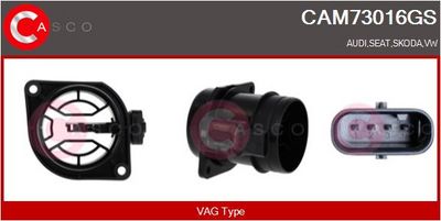 Snímač množství protékajícího vzduchu CASCO CAM73016GS