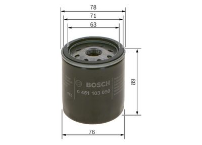 Oil Filter 0 451 103 050