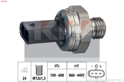 SENSOR ABGASDRUCK KW 480005