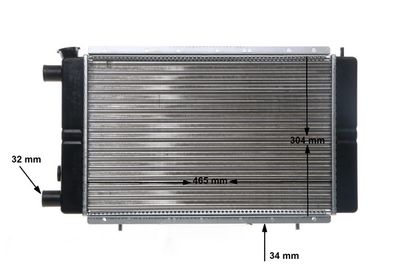 RADIATOR RACIRE MOTOR MAHLE CR143000S 10