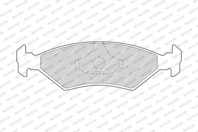 SET PLACUTE FRANA FRANA DISC FERODO FDB206 1