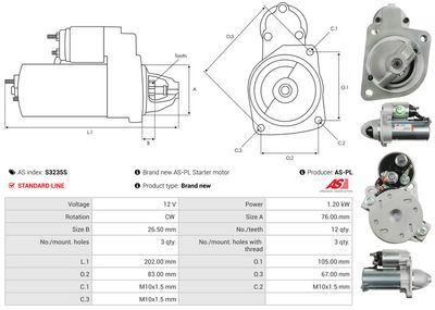 STARTER AS-PL S3235S 4