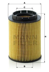 Масляный фильтр MANN-FILTER HU 932/6 n для VW PHAETON