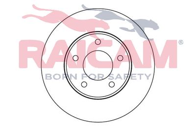 RAICAM RD00403 Тормозные диски  для MAZDA MPV (Мазда Мпв)