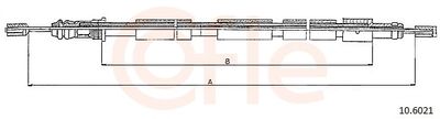 CABLU FRANA DE PARCARE COFLE 106021