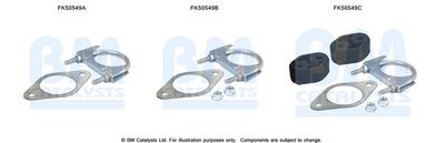 Монтажен комплект, изпускателна тръба BM Catalysts FK50549