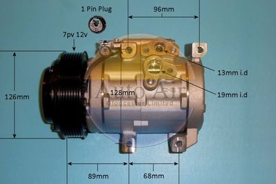 Compressor, air conditioning Auto Air Gloucester 14-0200P