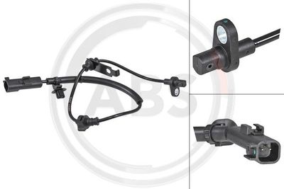 Czujnik, prędkość obrotowa koła A.B.S. 30189