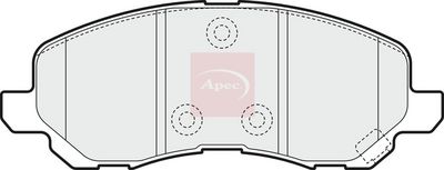 APEC Brake Pad Set, disc brake PAD1545