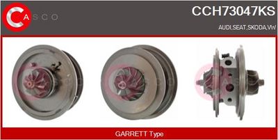 Skupina trupu, turbodmychadlo CASCO CCH73047KS