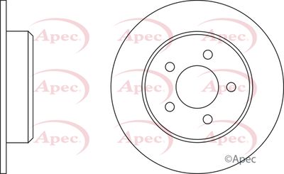 Brake Disc APEC DSK2079