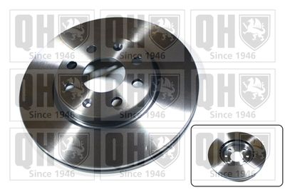 Тормозной диск QUINTON HAZELL BDC5498 для FIAT GRANDE
