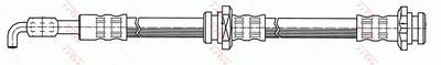 Remleiding/slang flexibel Voor Links/Rechts (lengte 430mm,diameter 10mm, M10x1/Banjo) past: OPEL FRONTERA B 2.2/2.2D/3.2 09.98-07.04