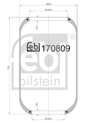 FEBI BILSTEIN Federbalg, Luftfederung