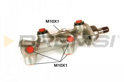 Главный тормозной цилиндр BREMSI PB0551 для AUDI 50