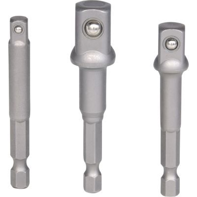 Ks Tools - súprava štvorhranných adaptérov, 1/4" 3ks