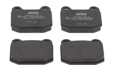 BREMSBELAGSATZ SCHEIBENBREMSE