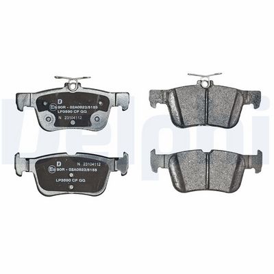 Brake Pad Set, disc brake LP3590