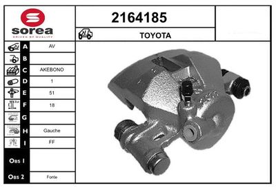 BREMSSATTEL EAI 2164185