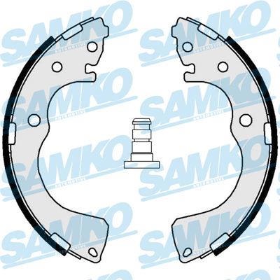 Комплект тормозных колодок SAMKO 81024 для MAZDA MPV