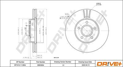 BREMSSCHEIBE DR!VE+ DP1010110854 2