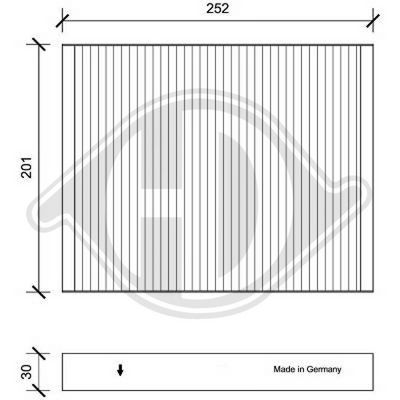 FILTER INNENRAUMLUFT DIEDERICHS DCI0220