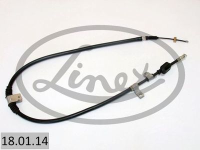 LINEX 18.01.14 Трос ручного тормоза  для HYUNDAI COUPE (Хендай Коупе)