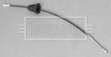 Тросик, cтояночный тормоз BORG & BECK BKB3127 для OPEL CORSA