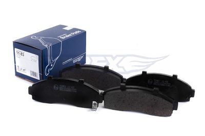 Комплект тормозных колодок, дисковый тормоз TOMEX Brakes TX 11-83 для KIA PREGIO