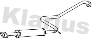 KLARIUS 260864 Глушитель выхлопных газов  для NISSAN PRIMERA Hatchback (P11) 2.0 16V